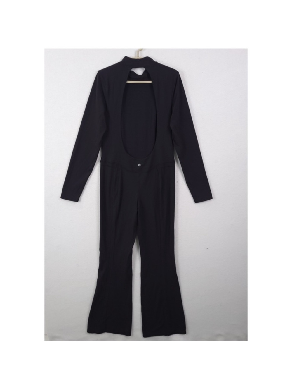 Black Long-Sleeve Fitted Jumpsuit bodysuit lululemon large / xl - Picture 6 of 10